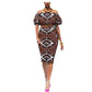 African Ethnic Printing Batik Cotton Two-piece AFRIPRIDE
