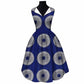 Robe nationale africaine en coton batik