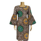 Batik Printed Cotton Ladies Fashion Banquet Dress