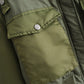 Army Green Jacket Style Cotton Padded Jacket Short Pilot Padded Jacket