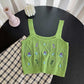 Women'S Knitted Suspender Vest With New Sweater In Autumn And Winter