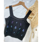 Women'S Knitted Suspender Vest With New Sweater In Autumn And Winter