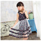 Robe de danse fleurie d'été pour bébé fille