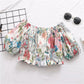Fashion One Shoulder Design Fashion Print Chiffon Shirt