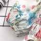 Fashion One Shoulder Design Fashion Print Chiffon Shirt