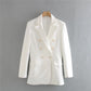 Fashion All-match Button-decorated Casual Blazer