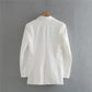 Fashion All-match Button-decorated Casual Blazer