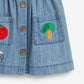 Robe sans manches en coton pour filles, nouvelle collection de vêtements pour enfants européens et américains, jupe pour enfants