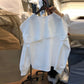 Women'S Loose Lace Stitching Bottoming Long-Sleeved Shirt