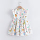 Western Style Dress Sweet Chiffon Skirt