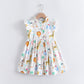 Western Style Dress Sweet Chiffon Skirt