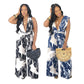 Ladies Sleeveless Summer lace-up Dress