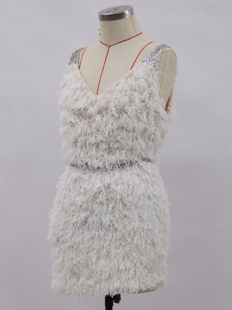 Nouvelle robe de mariée d'hiver sexy et tendance pour femme