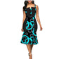 Robe d'été africaine personnalisée pour femme, tenue de soirée, vêtements africains, robe d'été