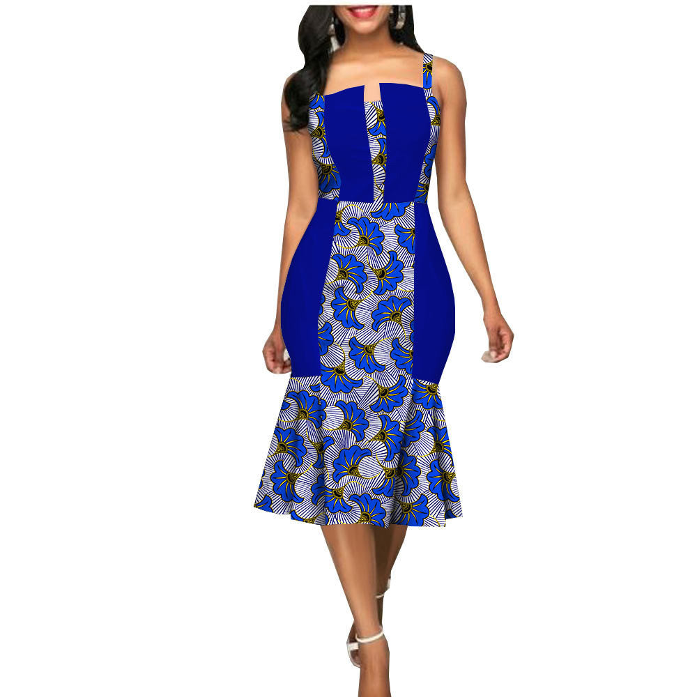 Robe d'été africaine personnalisée pour femme, tenue de soirée, vêtements africains, robe d'été