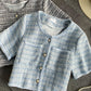 Women'S Short-Sleeved Jacket Korean Style Loose Retro Hong Kong Flavor Wild