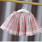 Summer New Style Foreign Baby Pleated Skirt Children's College Style Two-Piece Single-Piece
