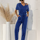Summer New Style Off The Shoulder V Neck Jumpsuit
