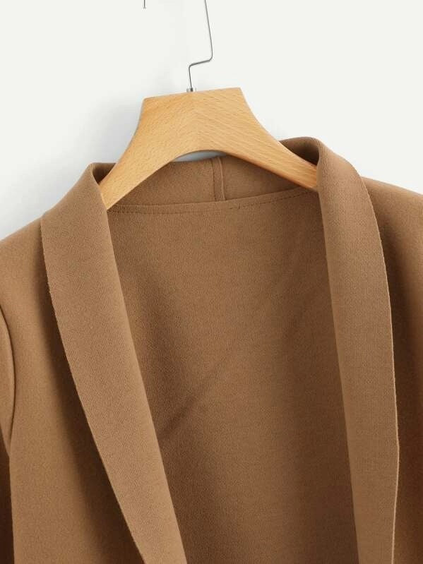 European And American New Product Solid Color Woolen Fashion Jacket