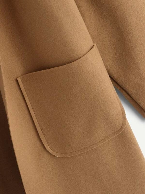 European And American New Product Solid Color Woolen Fashion Jacket