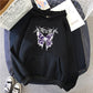 Punk Big Butterfly Sweatshirt Harajuku Dark Hoodie