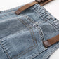 Loose Wide-leg Harem Denim Overalls