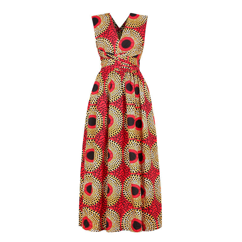 Style ethnique africain de porter de nombreuses robes sexy