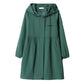 Loose Coat Plus Size Hooded Jacket