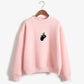 Fast Selling Popular Women''s Clothing Korean Ulzzang Love Finger Than Heart Gesture Plush Sweater