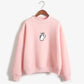 Fast Selling Popular Women''s Clothing Korean Ulzzang Love Finger Than Heart Gesture Plush Sweater