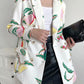 European And American Women'S Autumn New Fruit Print Suit Jacket