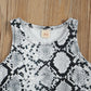 Leisure Style Infant Kids Girls Outfit Summer Snakeskin