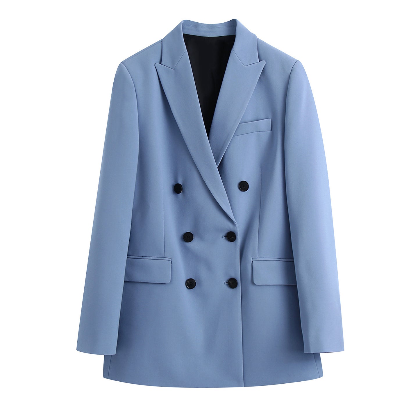 European And American Style Double Breasted Leisure Suit