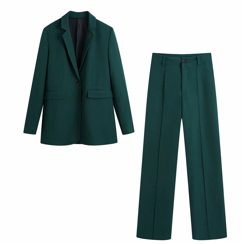 Ladies Temperament Slim Pocket Korean Blazer