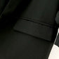 Summer Women's New Style European And American Style Solid Color Cuff Pleated Unbuttoned Suit Jacket