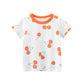 Vêtements coréens pour enfants 27Home Été Nouveaux produits en gros T-shirt à manches courtes pour filles