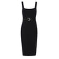 Sling Dress, Belt, One-neck Dress, Elegant Bandage Dress