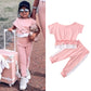 Two-piece Short Short-sleeved T-shirt And Trousers