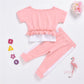 Two-piece Short Short-sleeved T-shirt And Trousers