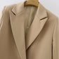 Simple And Loose Double-breasted Suit Jacket Womens Spring And Autumn New Suits