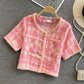 Slim Slimming Short Round Neck Top