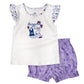Ensemble deux pièces en coton à manches courtes et pantalon pour bébé fille Casper et Lisa, en prévente