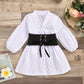 Autumn Girls V-neck Long-sleeved Shirt Top