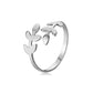 Korean Jewelry Industry Fashion Simple Olive Branch Leaf Female Finger Ring Ring Jewelry  Ring