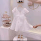 Robe d'été pour fille, version coréenne de la nouvelle robe de princesse pour enfants, robe d'anniversaire de style occidental, jupe à manches courtes