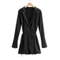 Dress Korean Light Mature Suit Collar Long Sleeve Shirt Dress