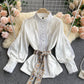 Celebrity Temperament Suit Ladies Shirts