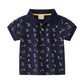 Summer Boys' Cotton Short-sleeved Polo Shirt
