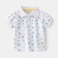Summer Boys' Cotton Short-sleeved Polo Shirt
