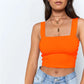 T-shirt court tendance pour femme